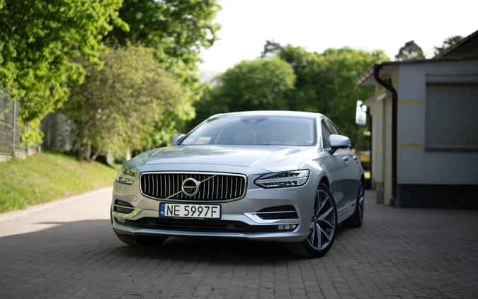 Volvo S90 cena 119000 przebieg: 127875, rok produkcji 2018 z Elbląg małe 211